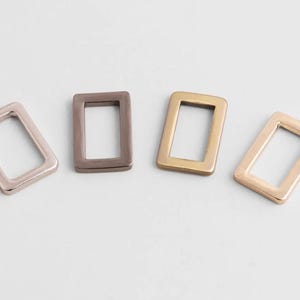 20mm Metal Flat Rectangle Buckle : Adjuster Rectangular Loop Rectangle,Hardware Fitting