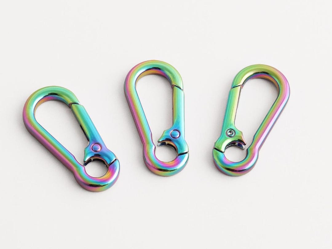 Rainbow Clasp Clip : Spring Clips Buckles for Bag Backpack Accessories ...