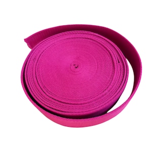 38mm pink woven strap bag