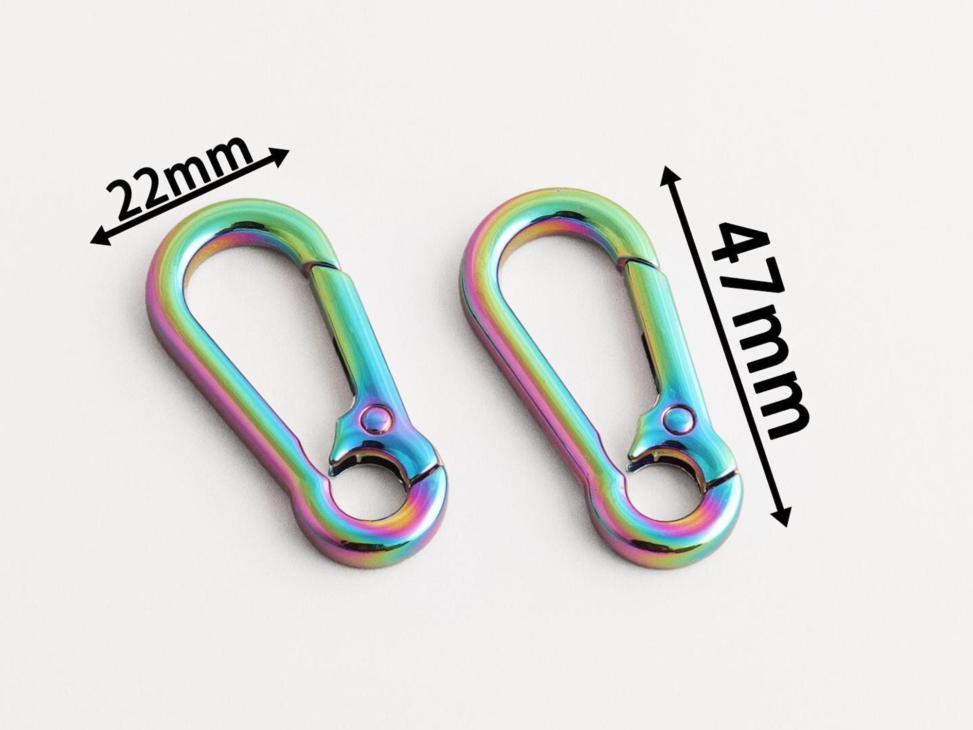 Rainbow Clasp Clip : Spring Clips Buckles for Bag Backpack Accessories ...