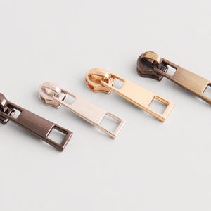 41 mm metalldragkedja: Dragkedja för tyg, läder, bagage, hårdvarutillbehör