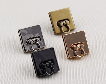 purse Locks,bag lock,purse closure,purse clasp,clutch lock,bag hardware,press lock,latch lock