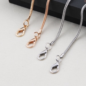 1PC,2PCS,4PCS( length:1140mm) bag chain,shoulder chain,handbag chain,metal chain,purse chain,replacement chain,bag chain,black bag chain