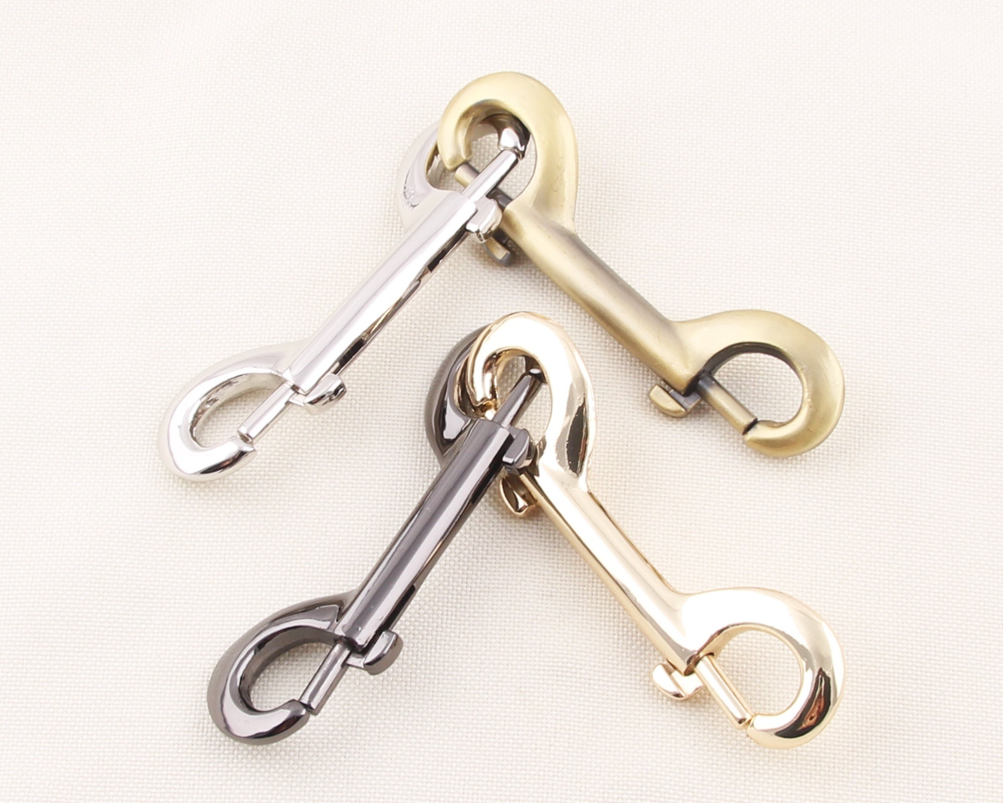 Swivel Snap Hooks Dog Leash Clip Clasp Large Heavy Duty Eye Bolt Hook 4 3 inch 2 Pcs at MechanicSurplus.com