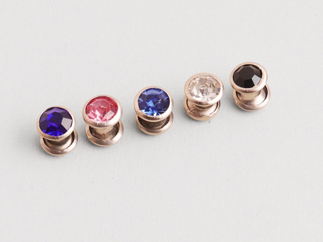 6mm Metal Rhinestone Rivets : Diamond Riveting Supplies Bag Decoration ...