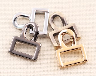 12.5mm Chain link buckle, chain link,Purse Chain Adjust,Buckle Metal Swivel,Bag chain connector,Connector with screw