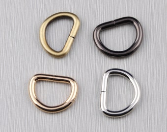 20mm d ring,d buckle,bag parts,bag hardware,bag making,handbag hardware,handle loops,d ring buckle,purse ring