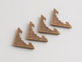 Triangle Corner Guards : Antique Bronze Corner Protector Decorative Hardware Accessories