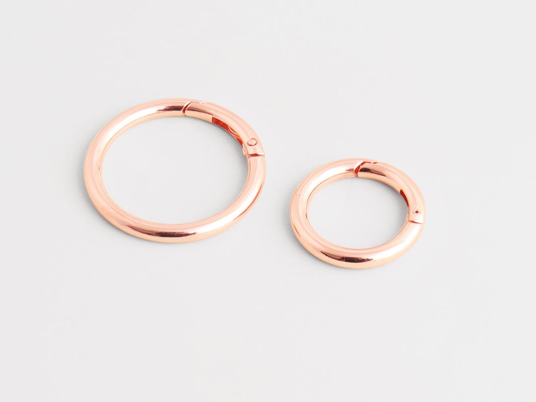 38/25mm Inner Spring O Ring : Metal Rings Spring Clasp for Push Handbag ...