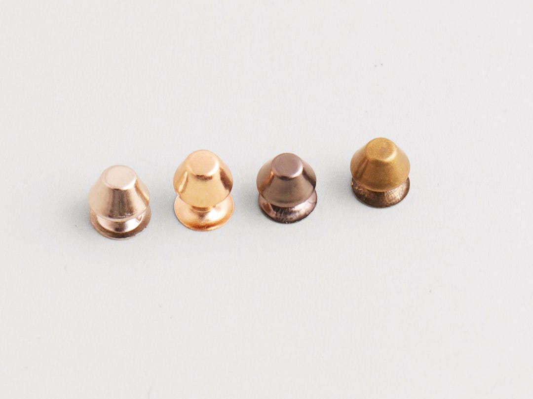 8mm Double Cap Rivets : Purse Bag Feet Handbag Bag Screw Leathercraft ...