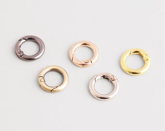 12mm Spring Gate O Ring : Purse Ring Belt Rings For Bags,Bag Holder Hardware