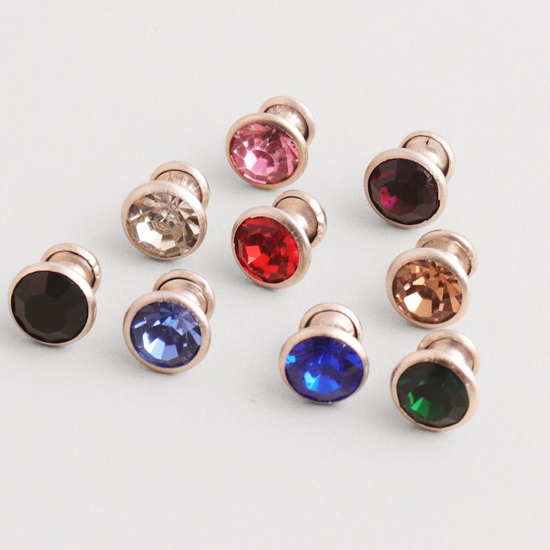 Rhinestone Rivets - Etsy