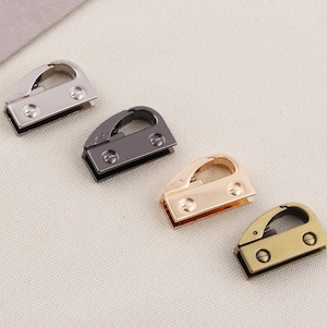 Boucle de pont de sac à main, connecteur de sac, quincaillerie de chaîne