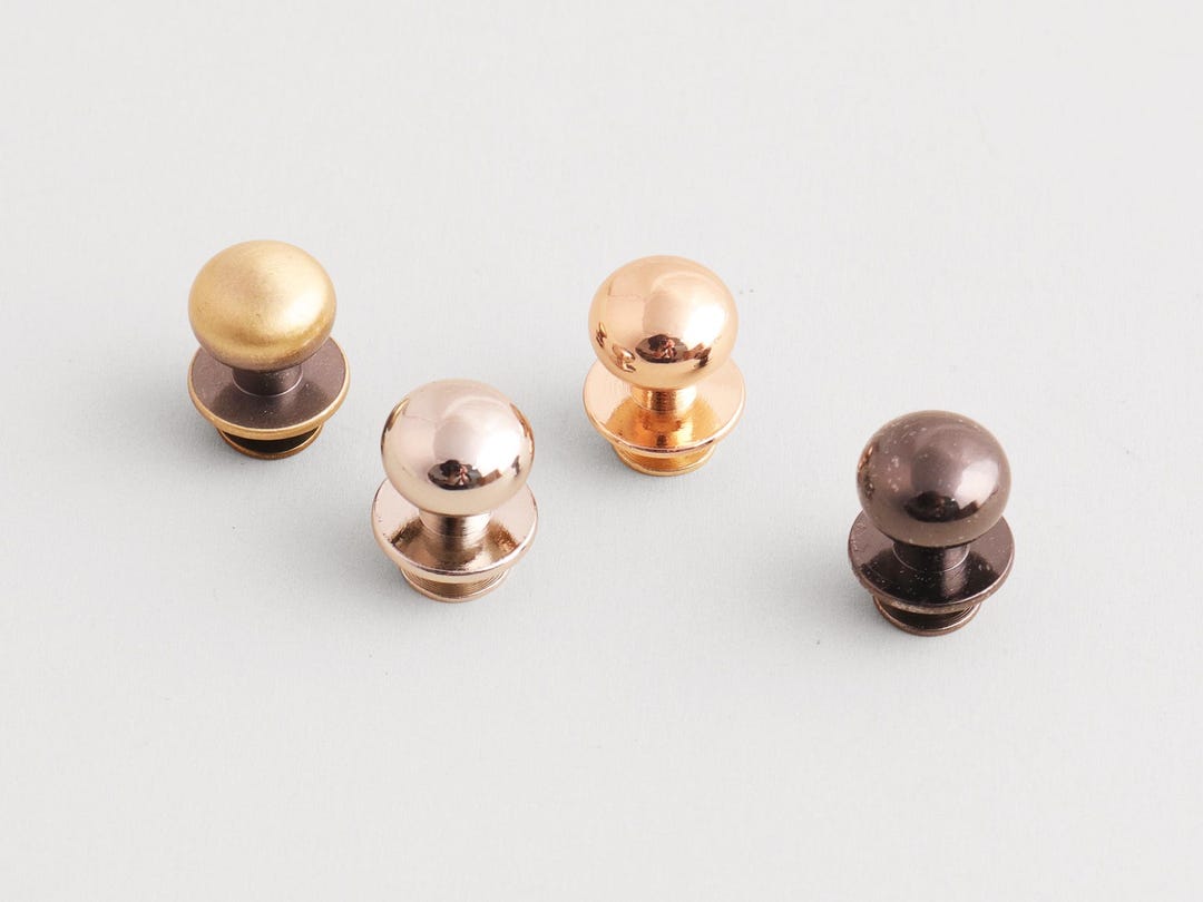 Screw Bag Rivets 12mm Metal Screw Rivets : Purse Feet Screws Bag Hardware Accessories - Etsy