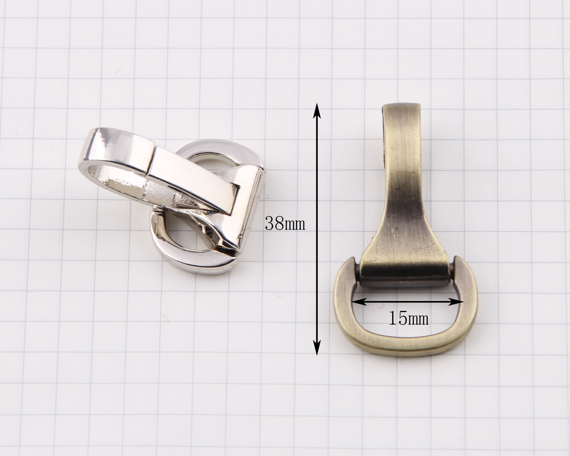 15mm swivel clasptrigger hook swivel clips purse hardware Etsy