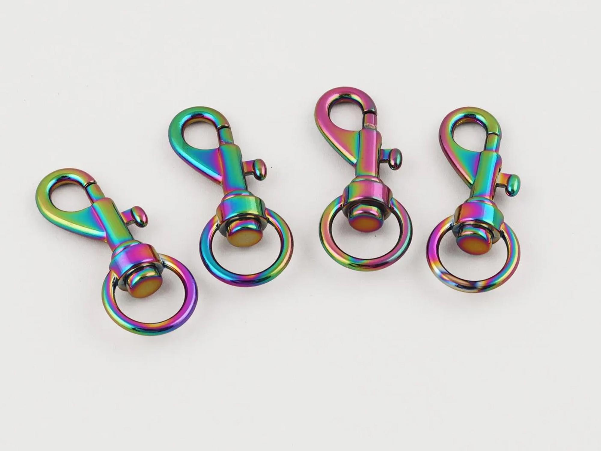 16mm Inner Rainbow Lobster Swivel Clasps : Handbag Snap,hook