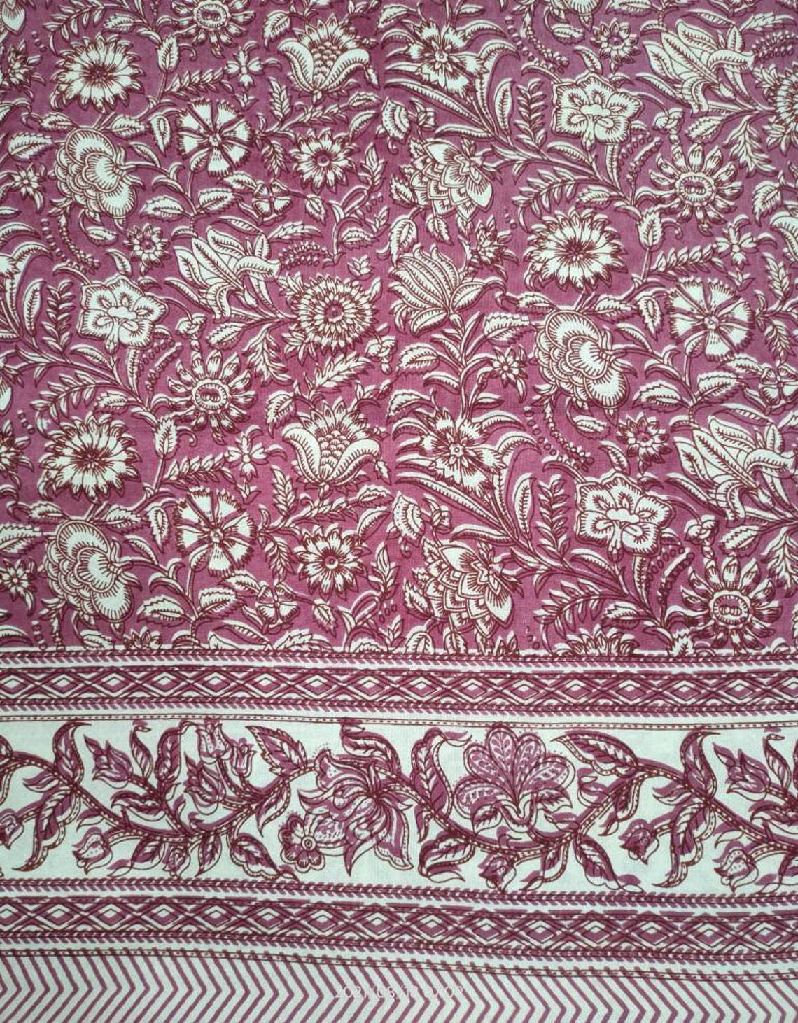 Indian Handmade Block Print Cotton Duvet Cover Etsy