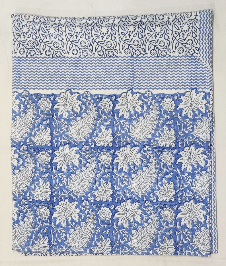 Indian Handmade Block Print Cotton Duvet Cover Etsy