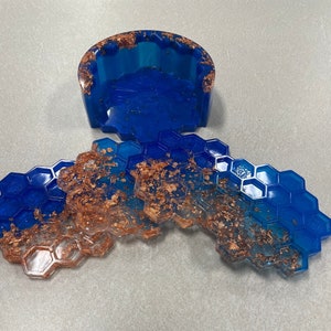 Honeycomb coaster… Unique coasters