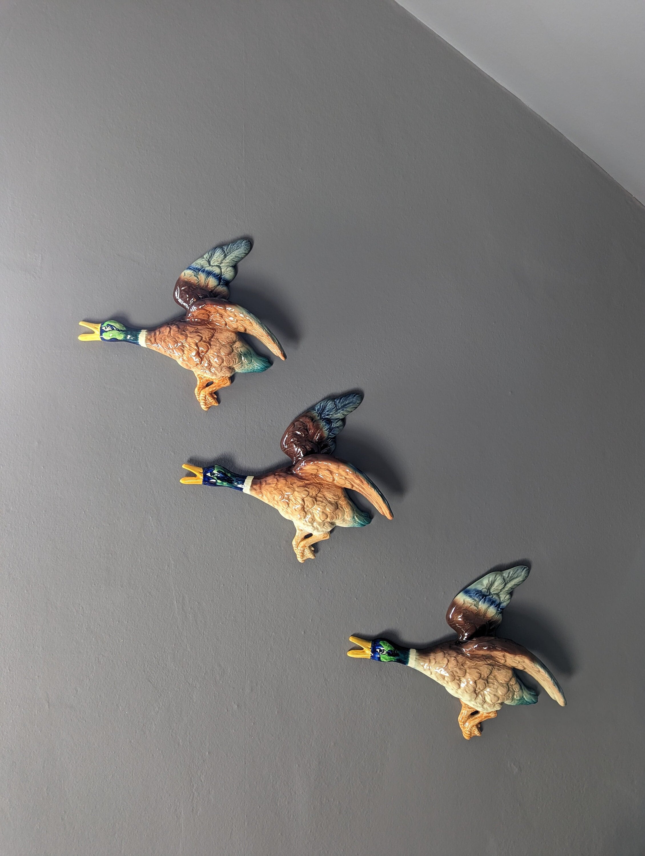 Beswick Pottery Flying Ducks Clipart