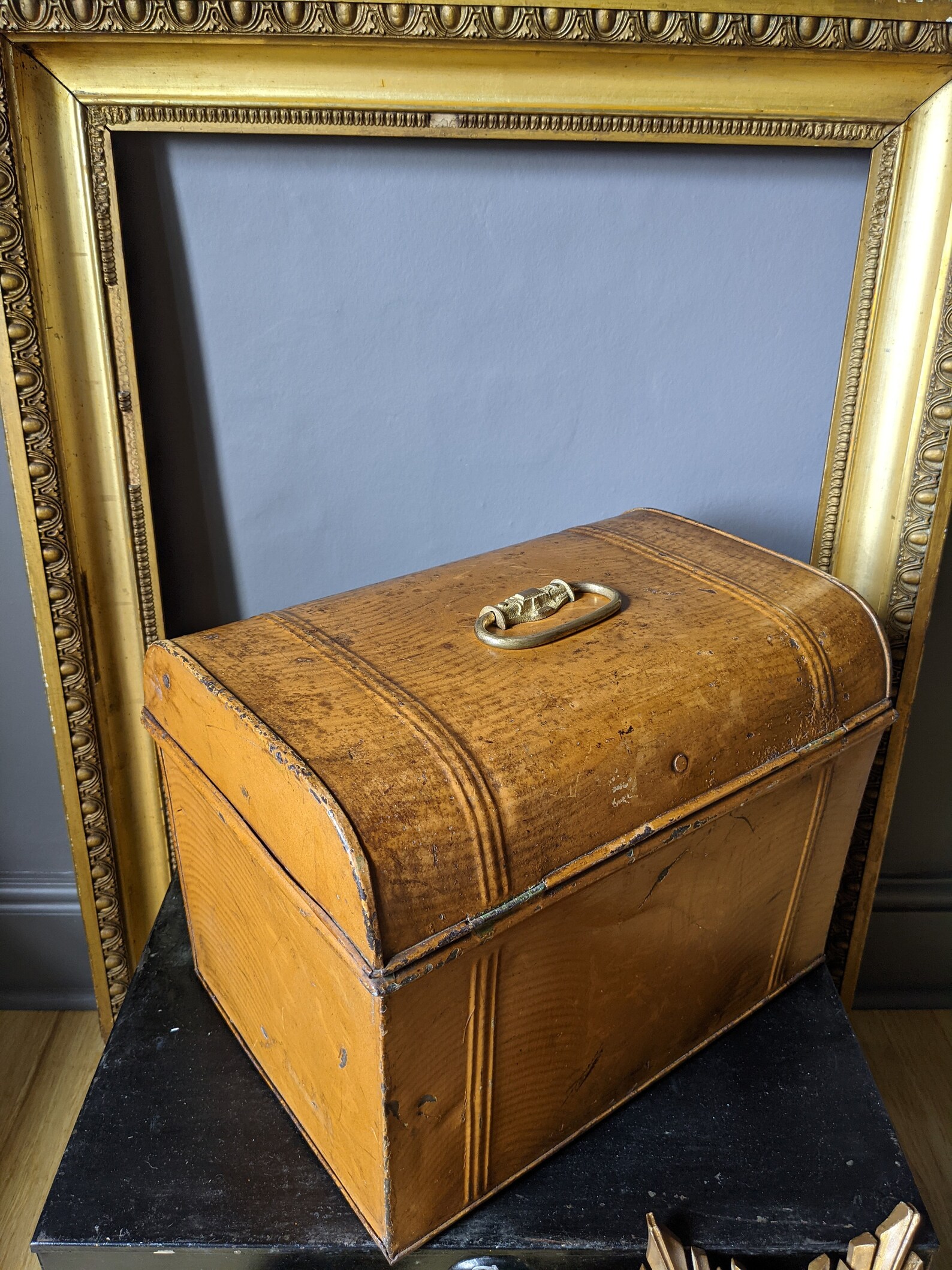 Vintage Steamer Railway Trunk Small/Medium Sized Etsy