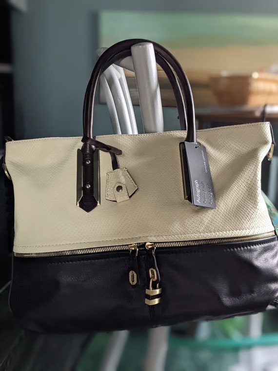 Leather Tote Bag, M&S Collection