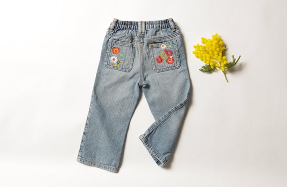 Vintage Kids Jeans united colors of benetton jean… - image 4