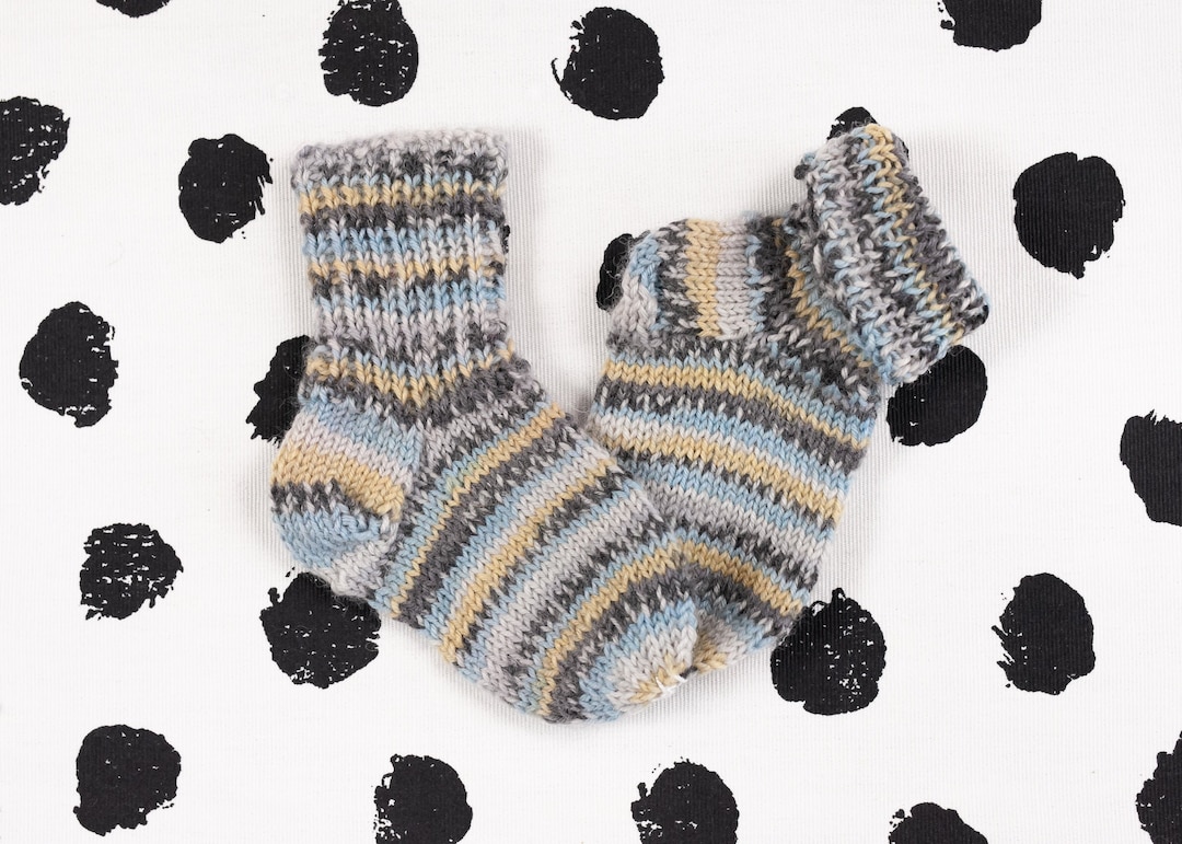 Vintage Baby Wool Socks New Old Stock Newborn Baby Socks Baby Boys