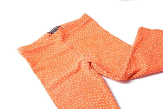 Baby MARIMEKKO Pants vintage orange cotton pants … - image 1