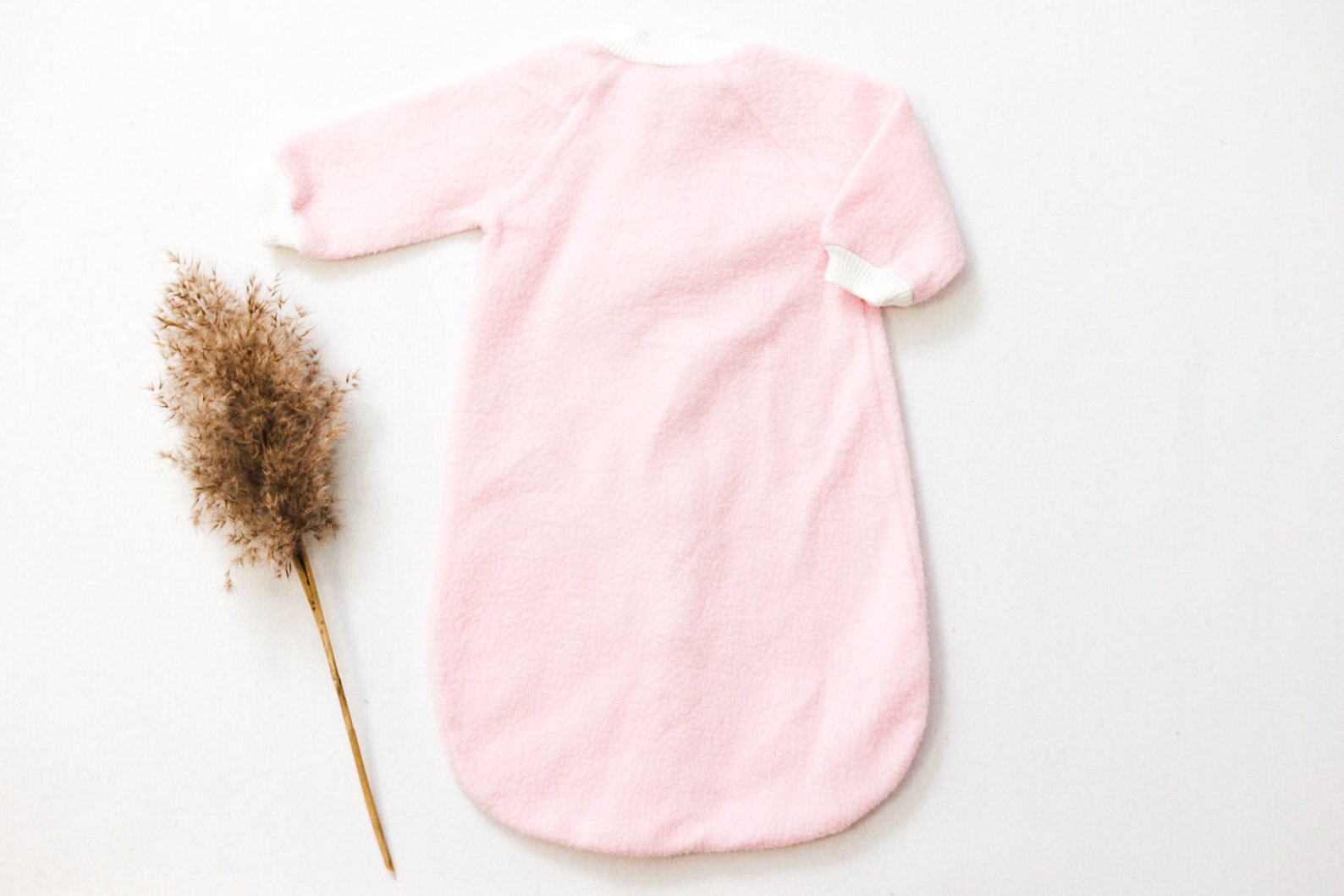 Vintage Baby Sleeping Bag Pink Sleeping Sack Blanket Baby Lounger Baby