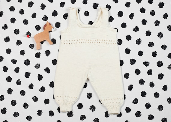 Vintage 70s Baby Overalls Age 3 - 6 months Newbor… - image 1