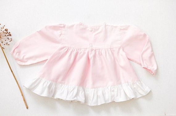 Vintage Baby Dress age 6 - 9 months baby clothing… - image 3