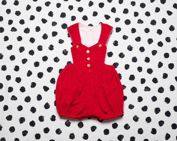 Vintage Toddler Overalls age 3 years vintage 80's… - image 1