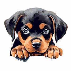 Watercolor puppies clipart bundle, high-quality dog PNG with transparent background, cute dog art, sublimation designs, instant download