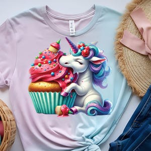 Unicornio loco y divertido Clipart PNG Acuarela Fantasía Caballos Animales / Clip Art transparente / Descarga digital / Pastel Unicornio Sublimación