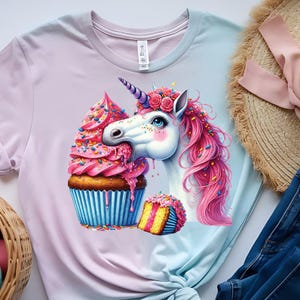 Unicornio loco y divertido Clipart PNG Acuarela Fantasía Caballos Animales / Clip Art transparente / Descarga digital / Pastel Unicornio Sublimación