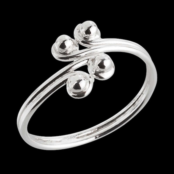 Toe ring Toe ring 925 sterling silver as foot jewelry Finger ring Midi ring Toe ring