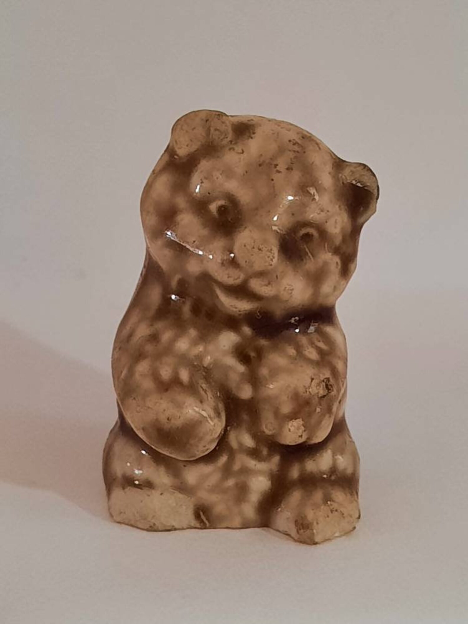 Rare Wade Whimsies Figurine Vintage Red Rose Tea Bear Cub with Etsy