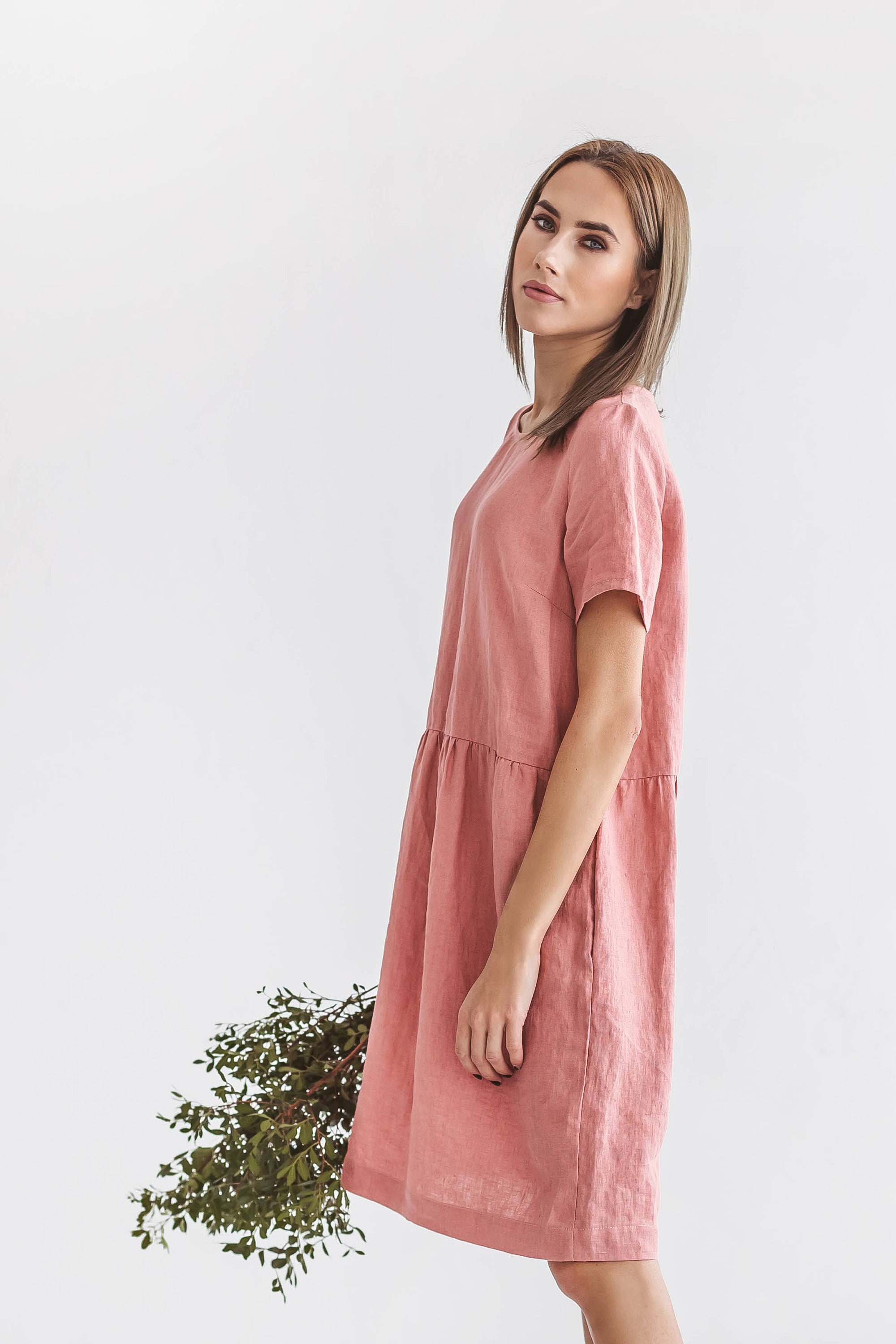 Light knee-length summer dress for women | Amelia