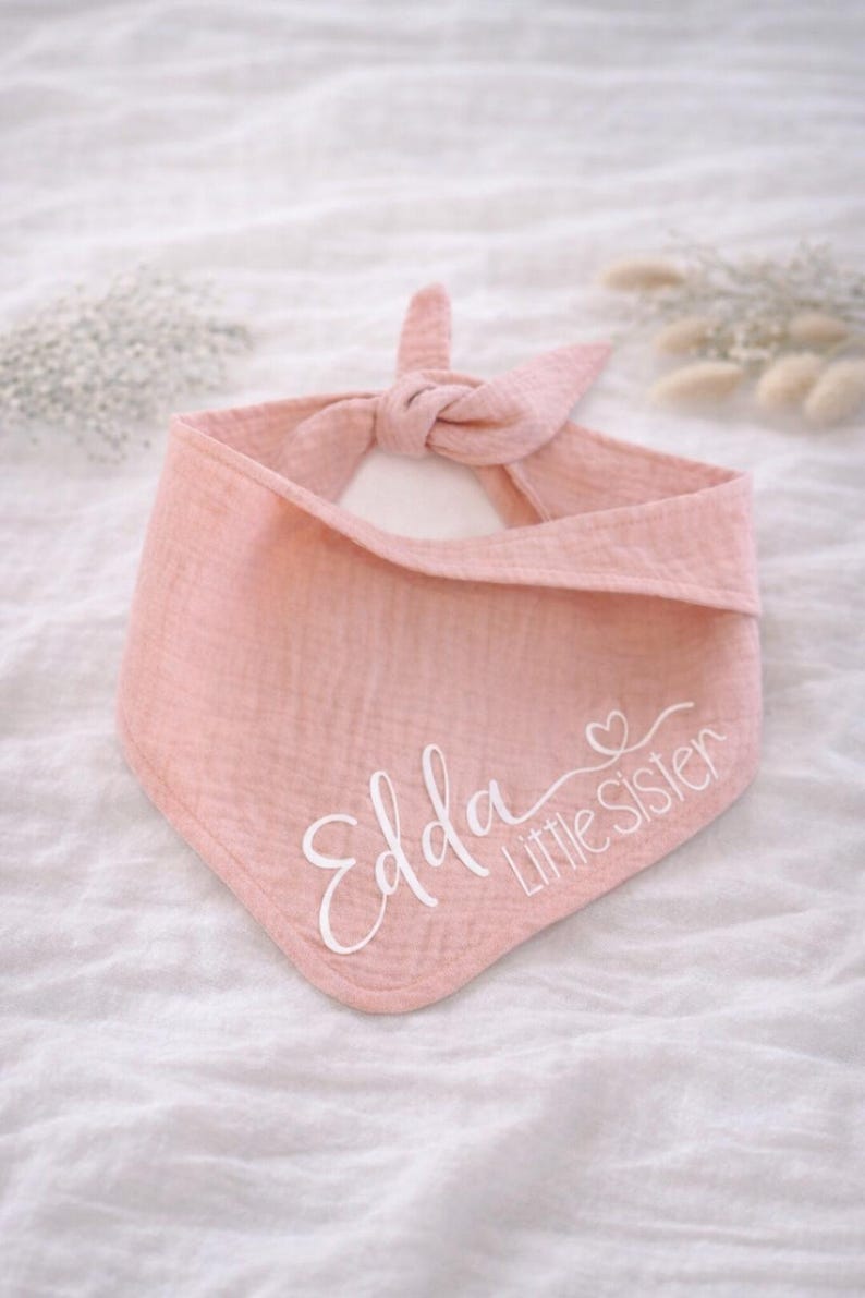 Hades double-row dog bandana, personalized muslin dog bandana image 3