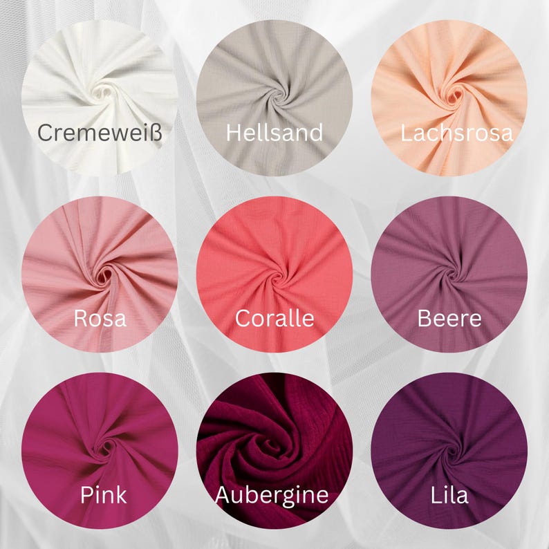 Personalized Luna dog bandana in 25 colors, dog bandana with name and custom text, for tying or buttoning, made of muslin image 8