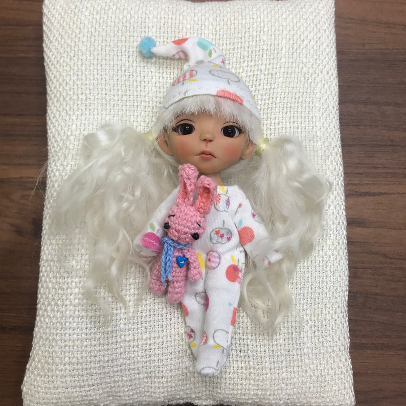 Tiny bjd polymer clay ooak doll Etsy