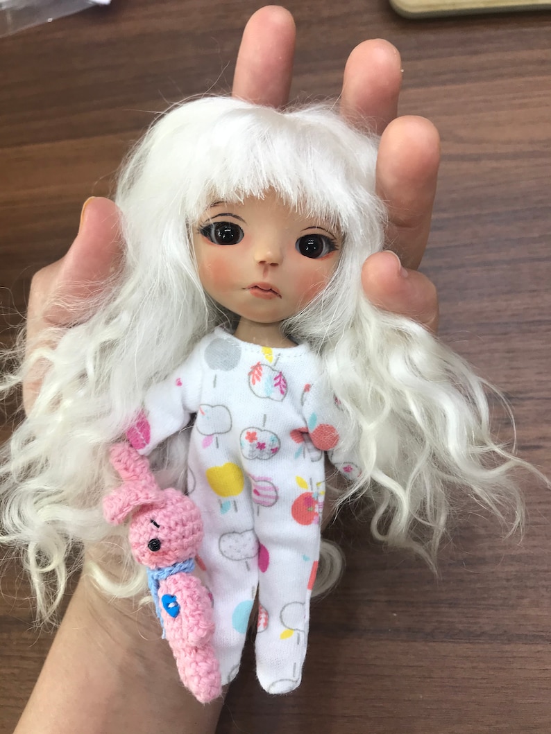 Tiny bjd polymer clay ooak doll Etsy