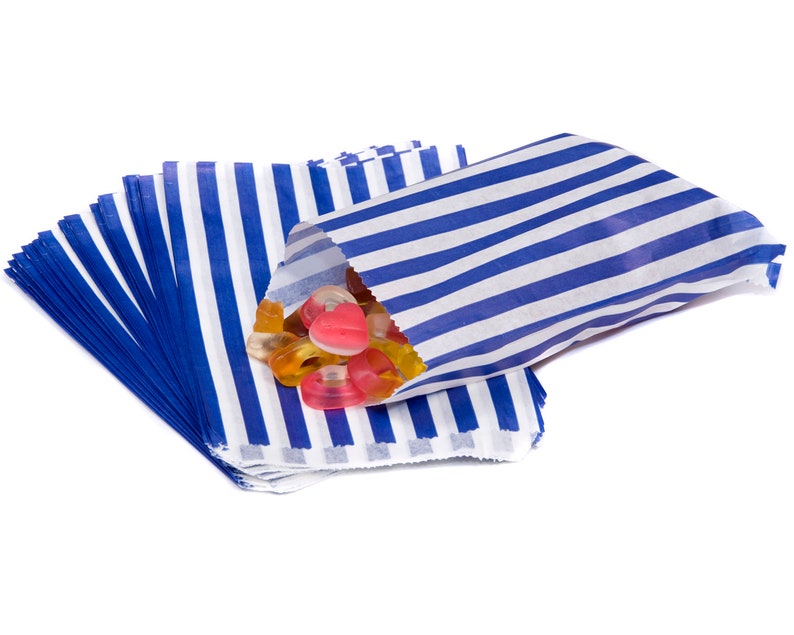 Sweet Bags 5 X 7 Candy Stripe Etsy