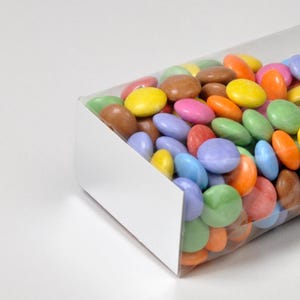 Cellophane Sweet Bags / Block Bottom with Card Insert