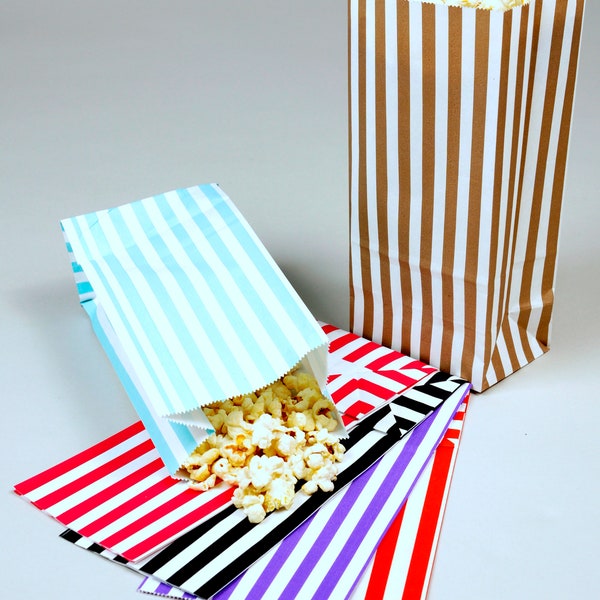 Popcorn Pick n Mix Sweet Bags 4" x 9.5" x 3"