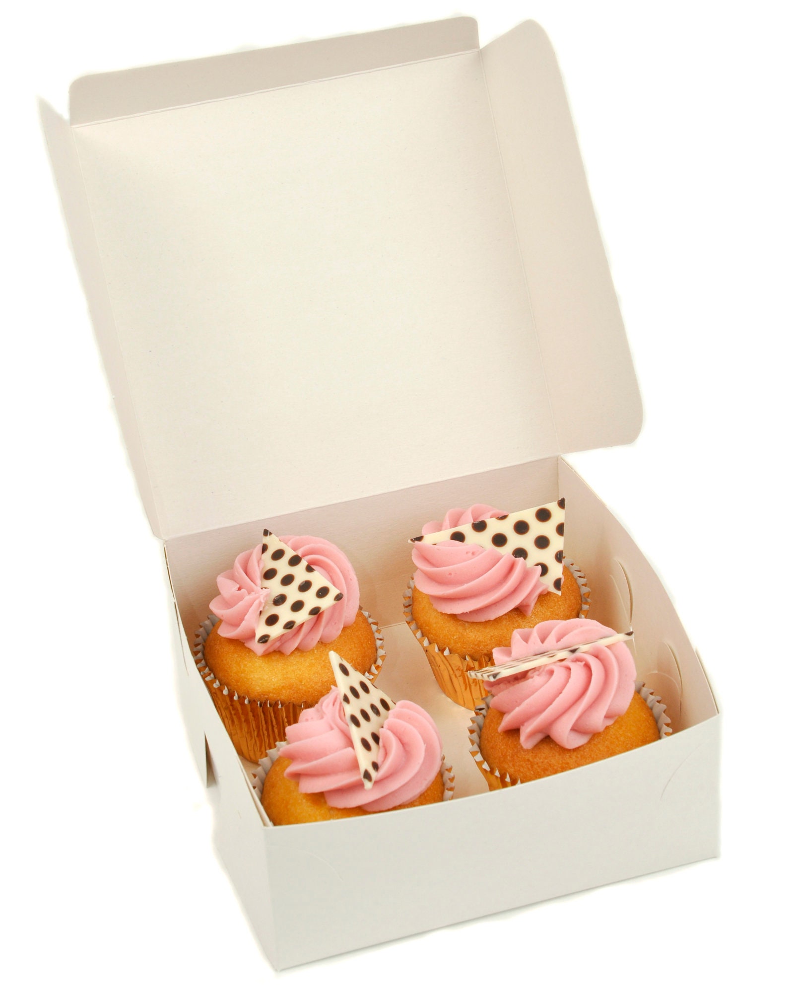 Cake / Cupcake Boxes 6 X 6 X 2.5 Etsy UK