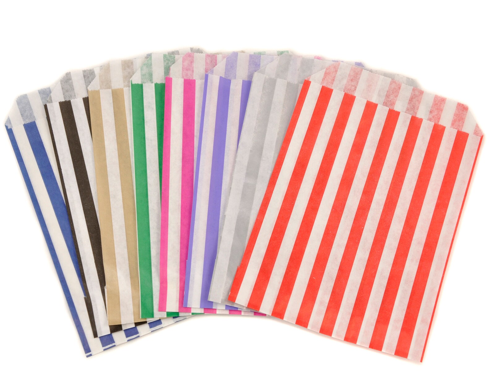 Sweet Bags 5 X 7 Candy Stripe Etsy