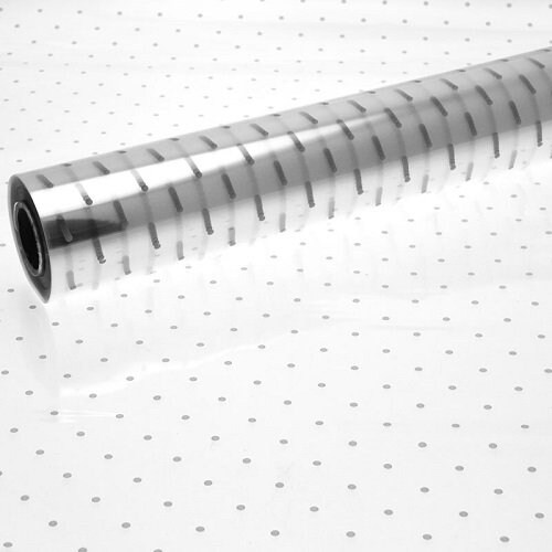 Oasis 80cm Wide Clear Cellophane Polka Dot Film Roll Gift Wrap Etsy UK