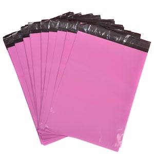 Pink Mailing Bags Mixed Pack: Recyclable Poly Seal (30 Count)